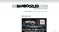 Desktop Screenshot of debamboozled.com